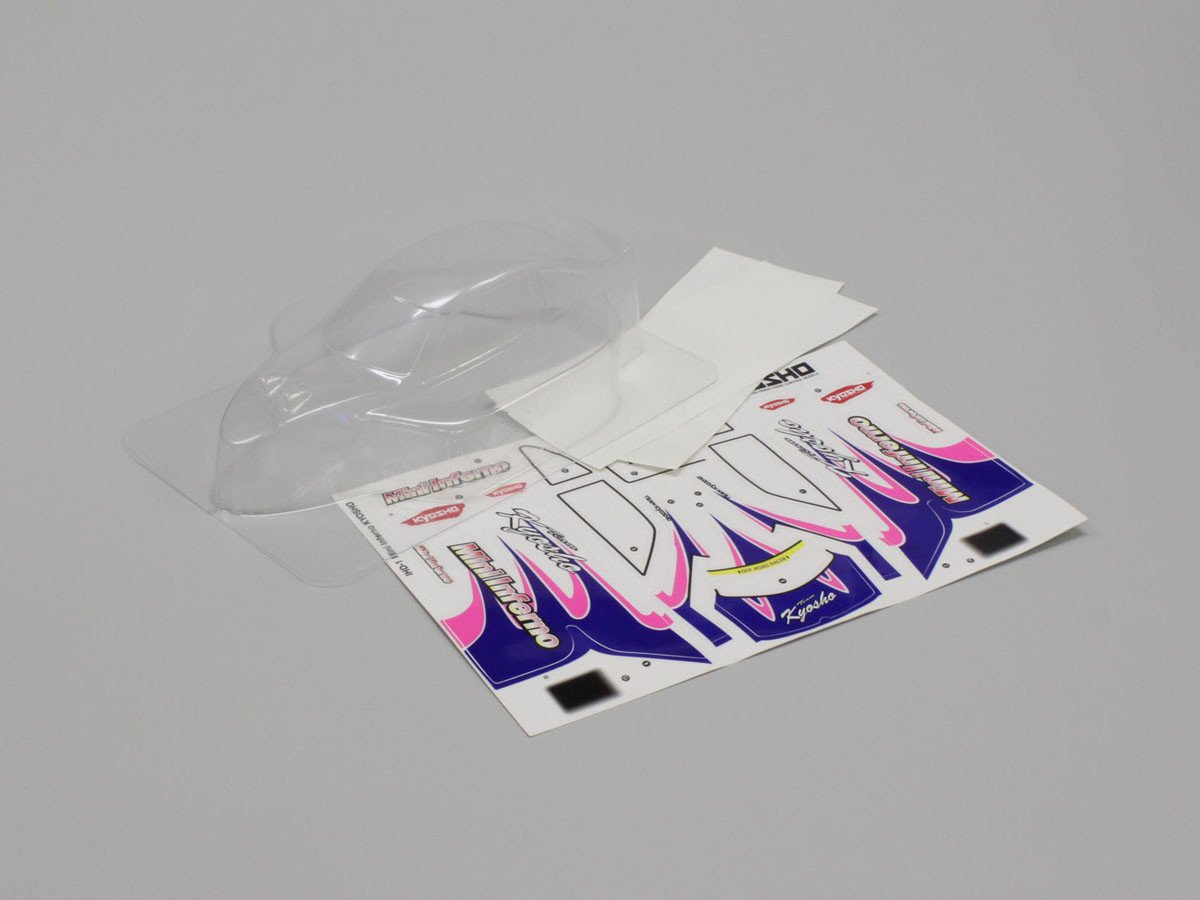 IHB10 Mini Inferno Clear Body Set IHB10  - KYOSHO RC